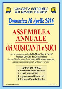 locandina assemblea musicanti e soci 2016