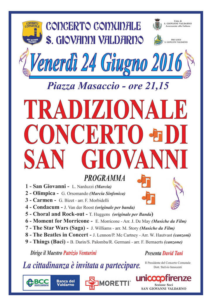 concerto di san giovanni 2016
