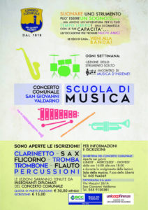 locandina scuola di musica