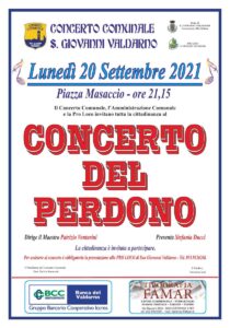 locandina Concerto del Perdono 2021